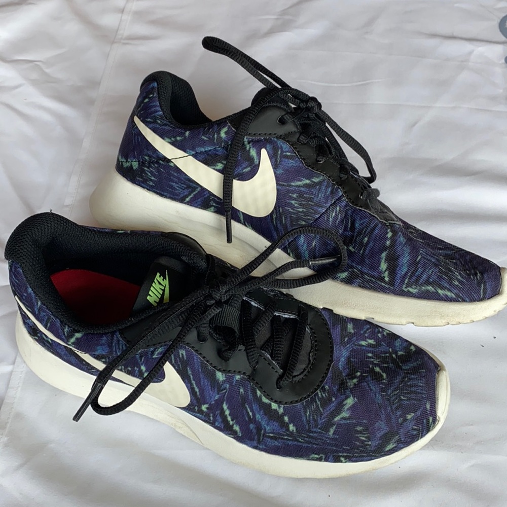 Nike Purple and green Sneakers